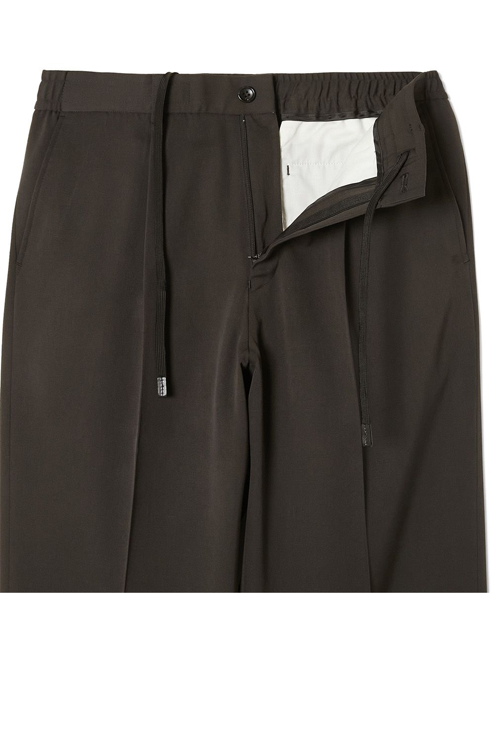 N.HOOLYWOOD COMPILE 1TUCK TROUSERS / エヌハリウッド コンパイル 1タック トラウザーズ