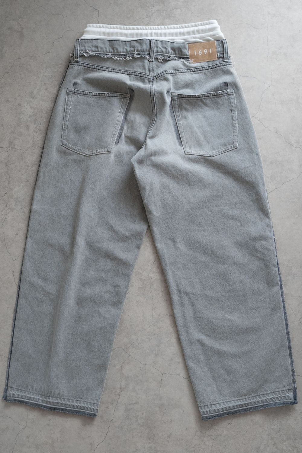 LAYERED BUGGY PANTS / レイヤードバギーパンツ
