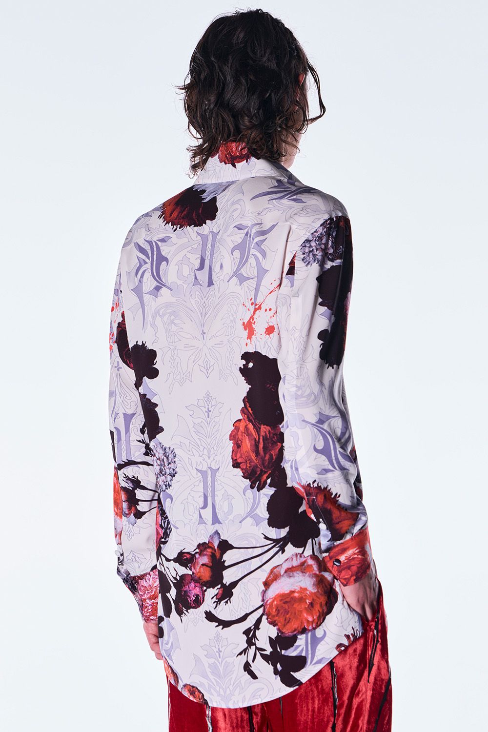 Goth Flora Shirt / ゴス フローラ シャツ