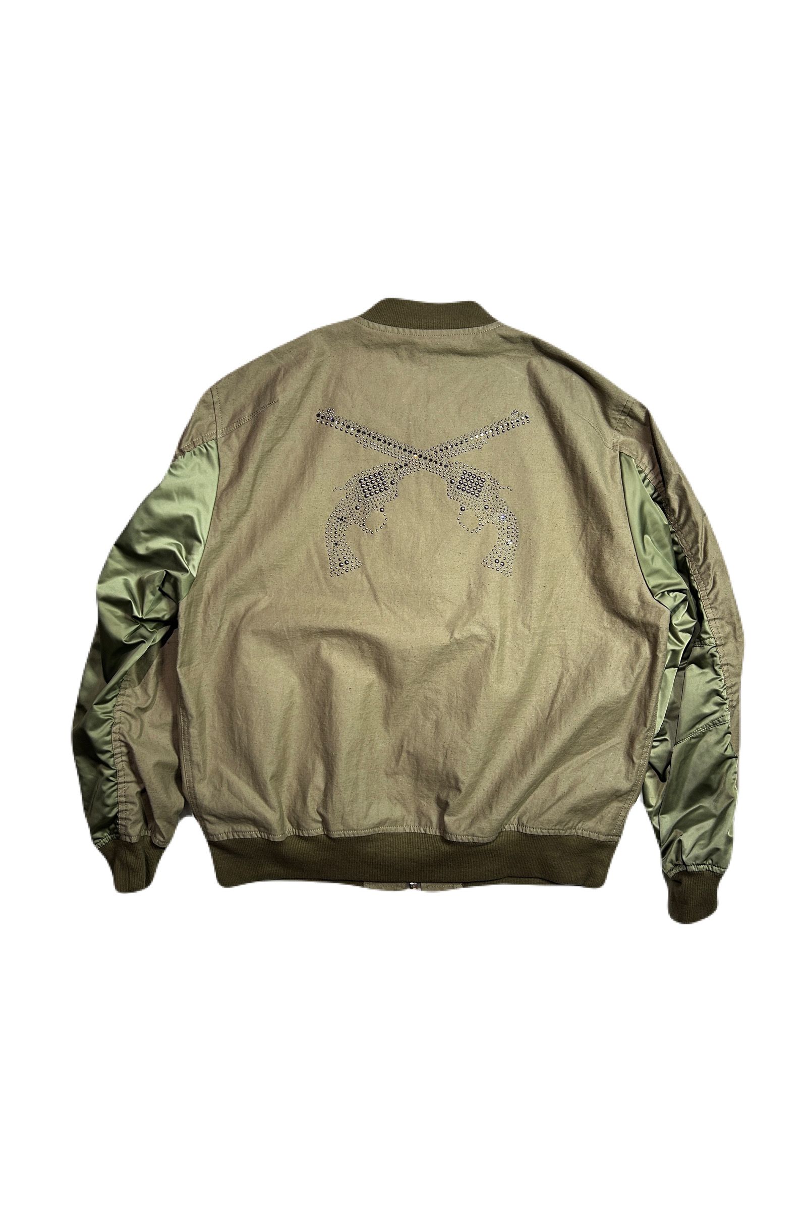 Iroquois VINTAGE SATIN COACH JK サイズ2 Iroquois VINTAGE SATIN COACH JK サイズ2 ジャケット・アウター