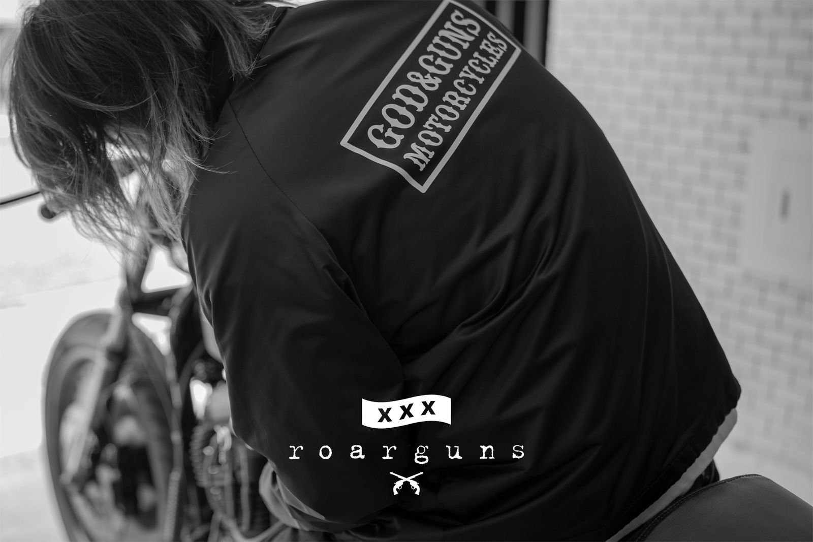 GOD SELECTION XXX × roarguns SQUARE LOGO COACH JACKET / ゴッドセレクション ロアーガンズ コラボレーション コーチジャケット