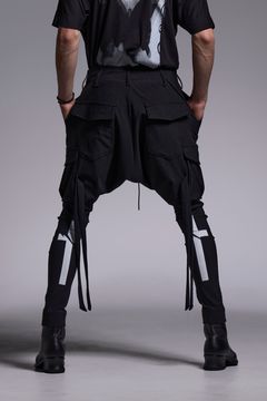 High Tension Jersey Sarrouel Pants / ハイテンションジャージー サルエルパンツ（プリントあり）