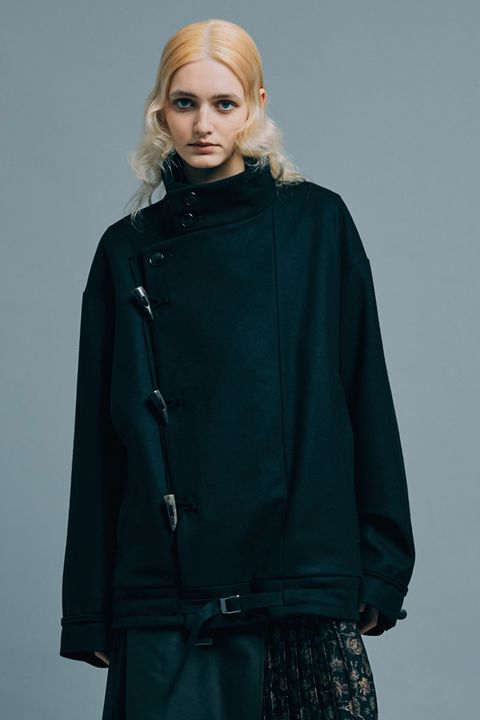 Melton toggle BL  / メルトン トグル ブルゾン