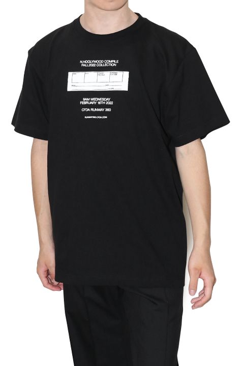 N.HOOLYWOOD COMPILE T-SHIRT / エヌハリウッド コンパイル Tシャツ