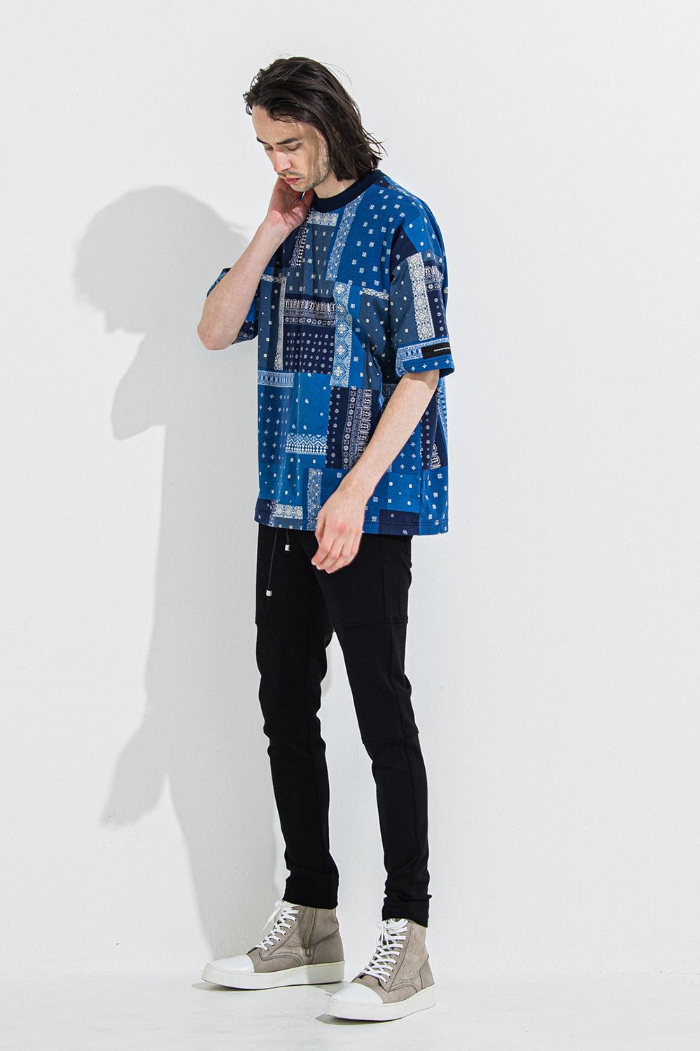 BANDANA OVER TEE / バンダナ オーバーサイズ Tシャツ