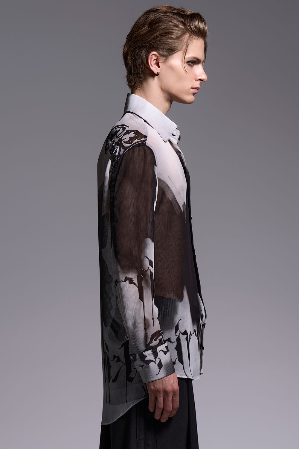 Decorative YOURYU Shirt / デコラティブ楊柳 シャツ