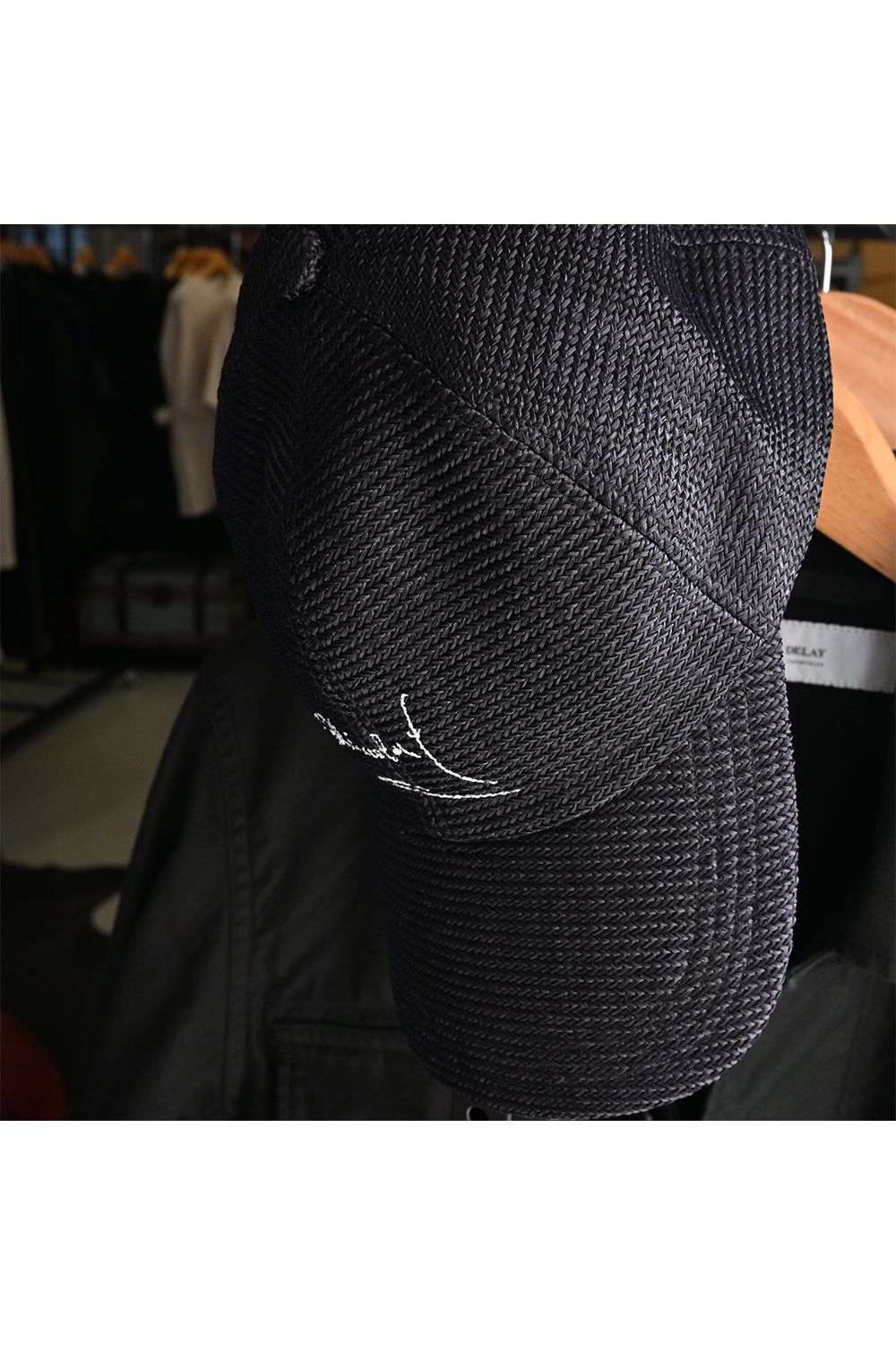 SIGN STRAW MESH CAP / ストローメッシュ ローキャップ