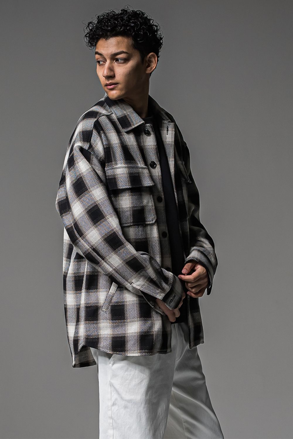 CHECK CPO SHIRTS JK  / チェック CPOシャツジャケット