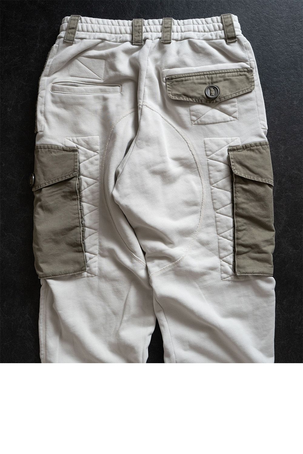 PARACHUTE SWEATPANTS / パラシュート スウェット パンツ リメイクパンツ