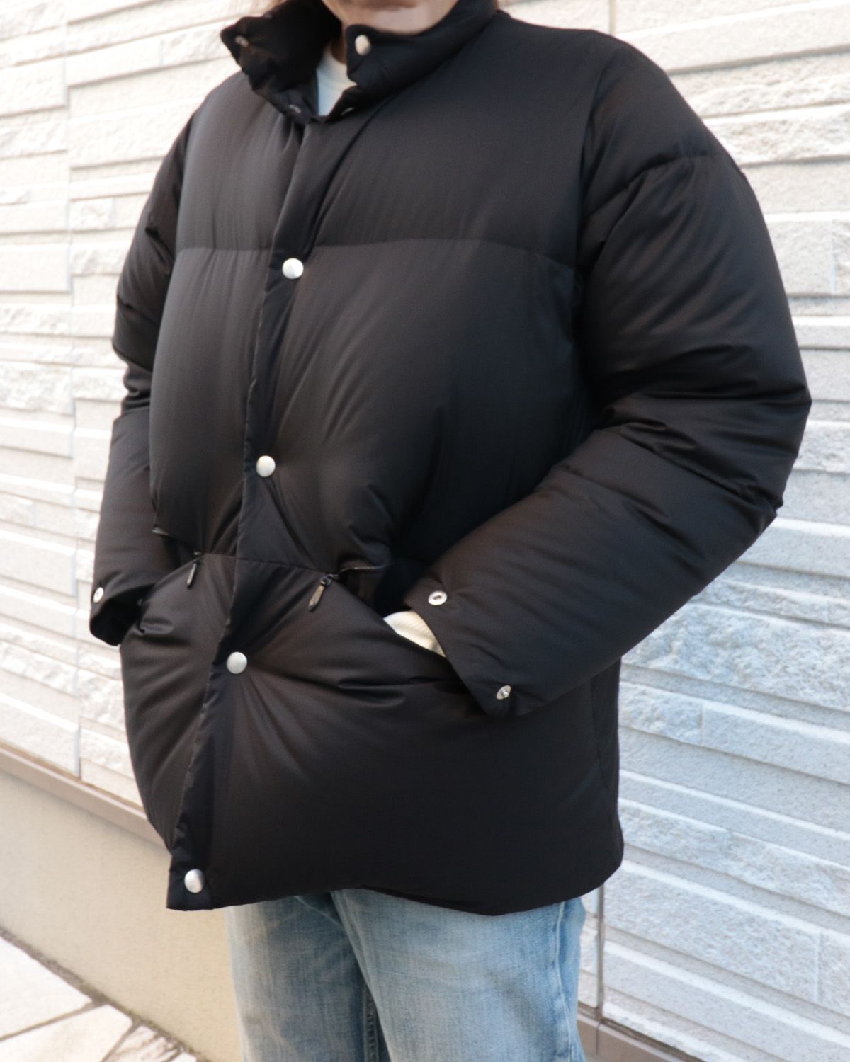 ダウンジャケット・コート RECYCLED NYLON DOWN JACKET marka ダウンジャケット