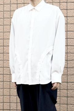 Multi-way snap button shirt / マルチウェイ スナップボタン シャツ