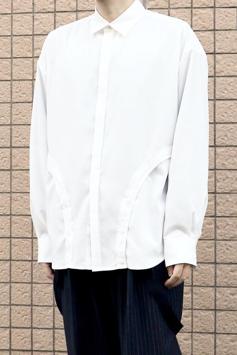Multi-way snap button shirt / マルチウェイ スナップボタン シャツ