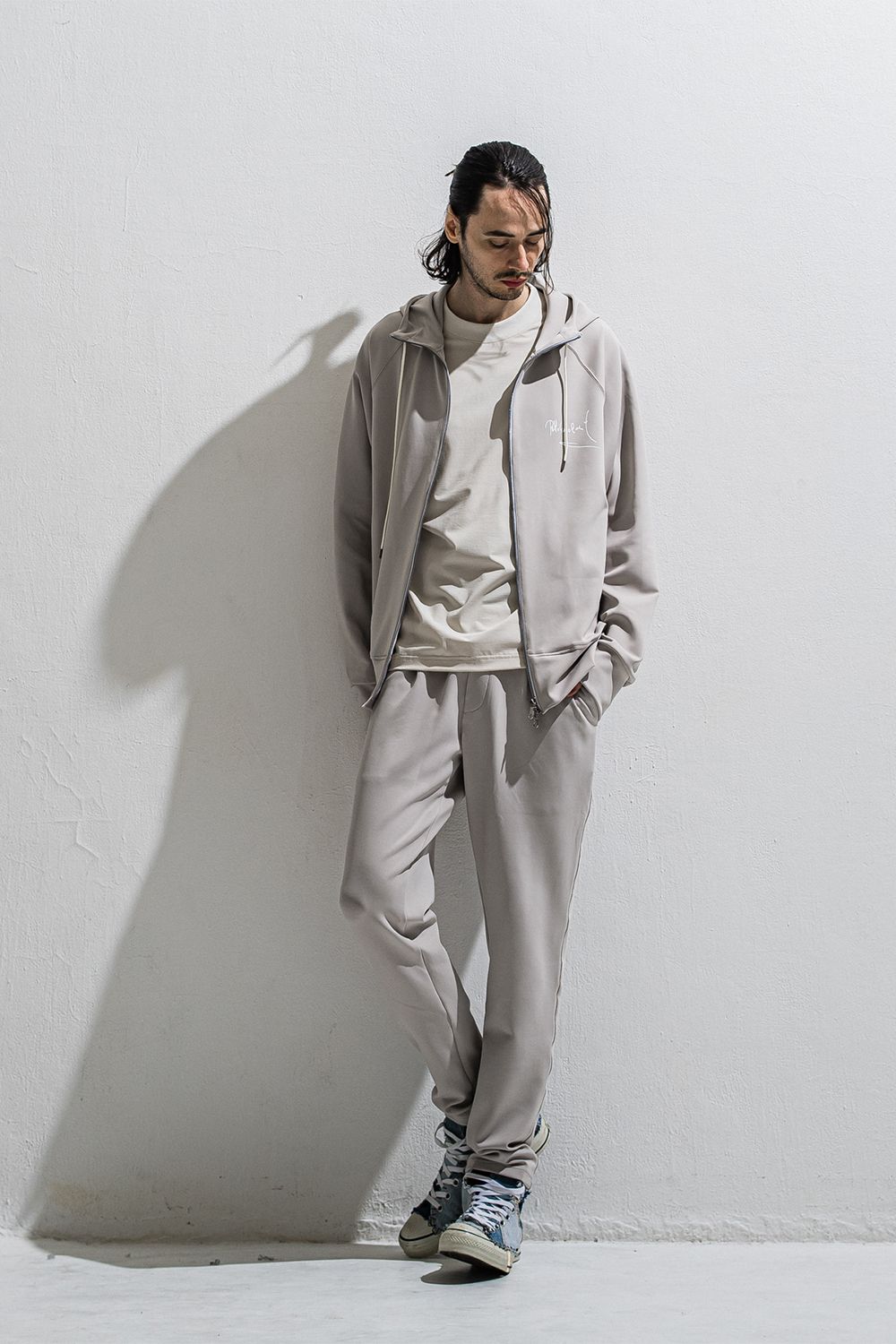 sign zip hoodie / ジップアップパーカー