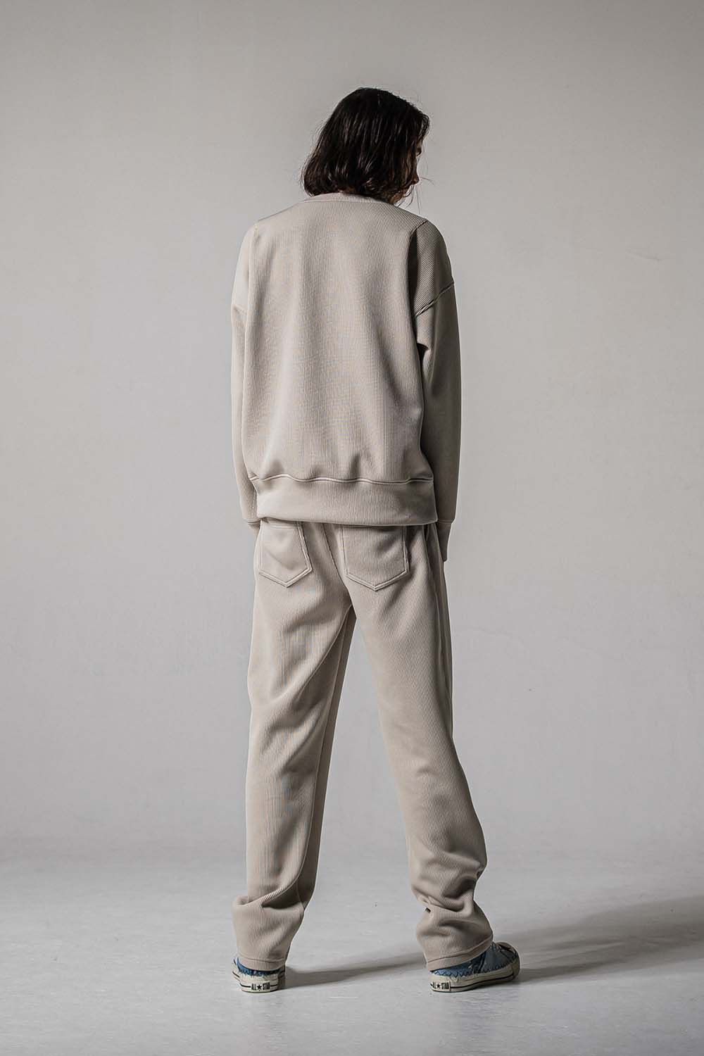AZE WIDE TUCK PANTS / 畔編み ワイド タックパンツ