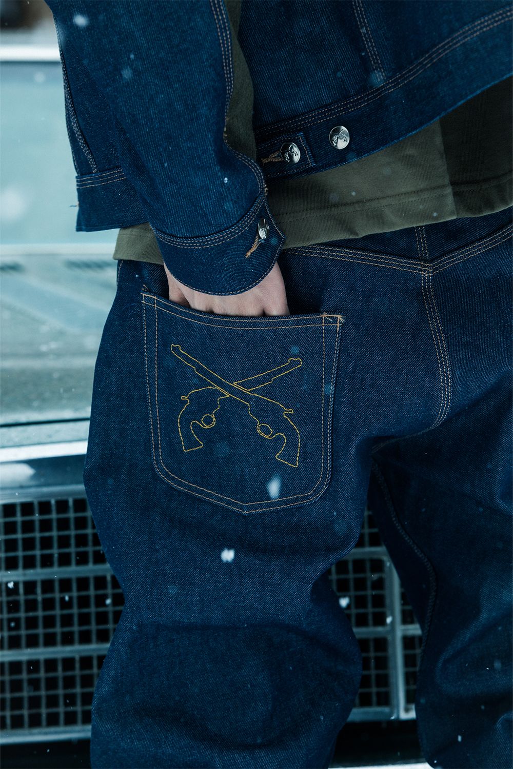 VIN/DEN/STR BASIC / ヴィンテージ ストレート デニム