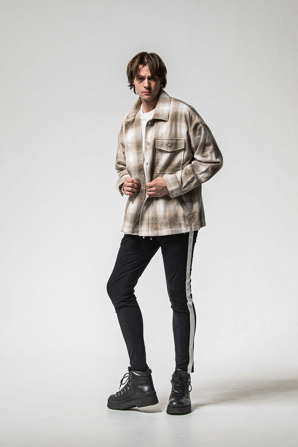 FLANNEL CHECK JK / フランネル チェック ジャケット