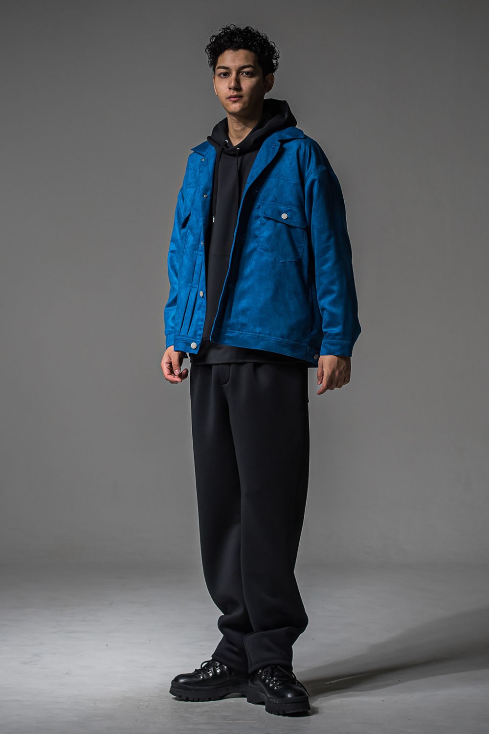 CHRIS EASY WIDE TUCK PANTS / クリス イージーワイドタックパンツ