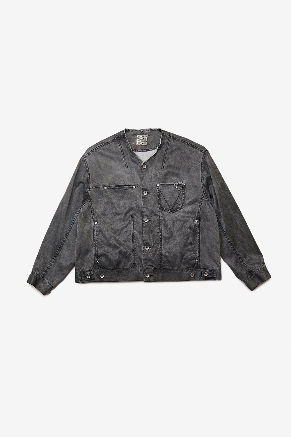 Pigmented satin BL / ピグメント サテン ブルゾン