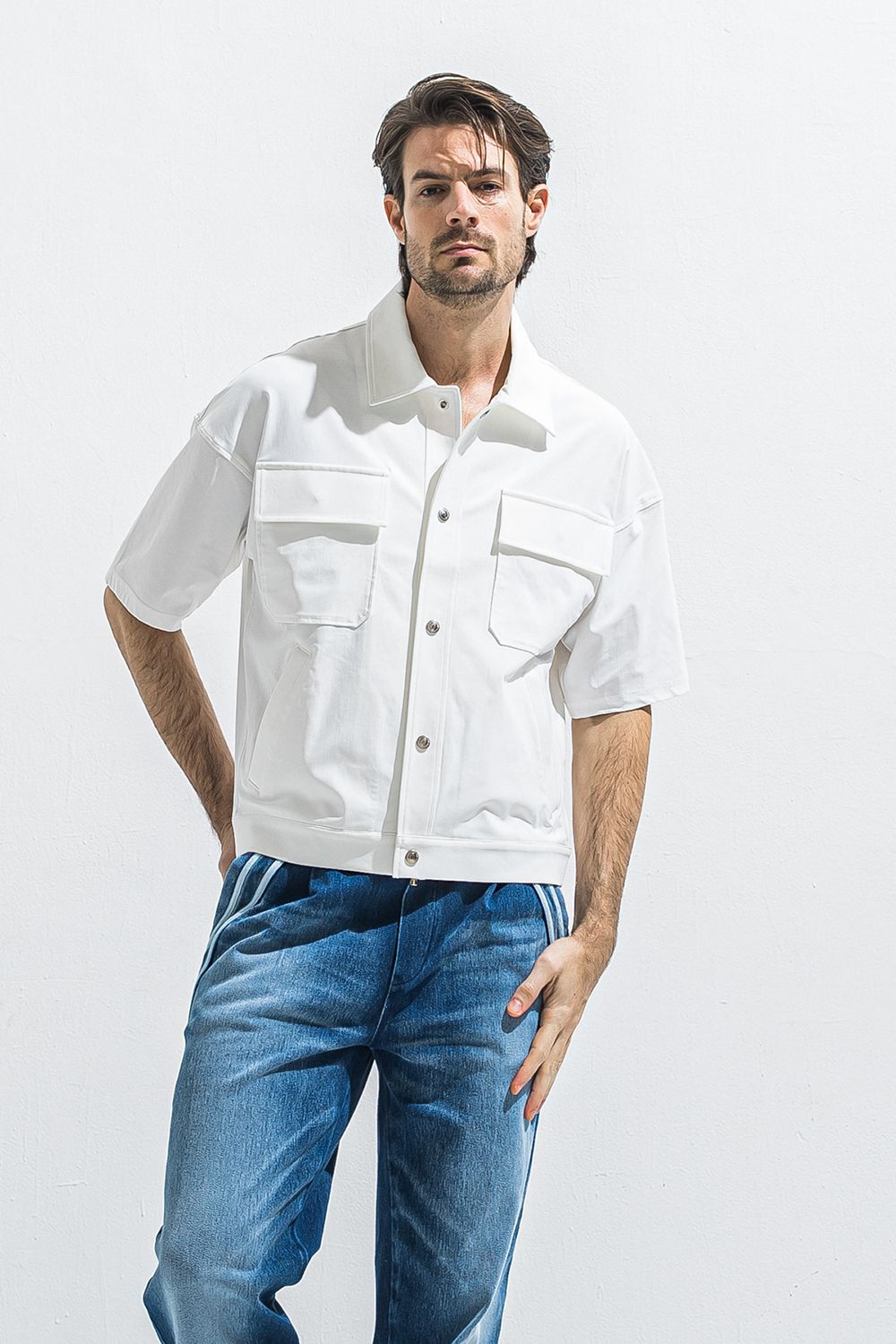 CPO HALE SHIRTS JK / CPO ハーフスリーブ シャツ ジャケット