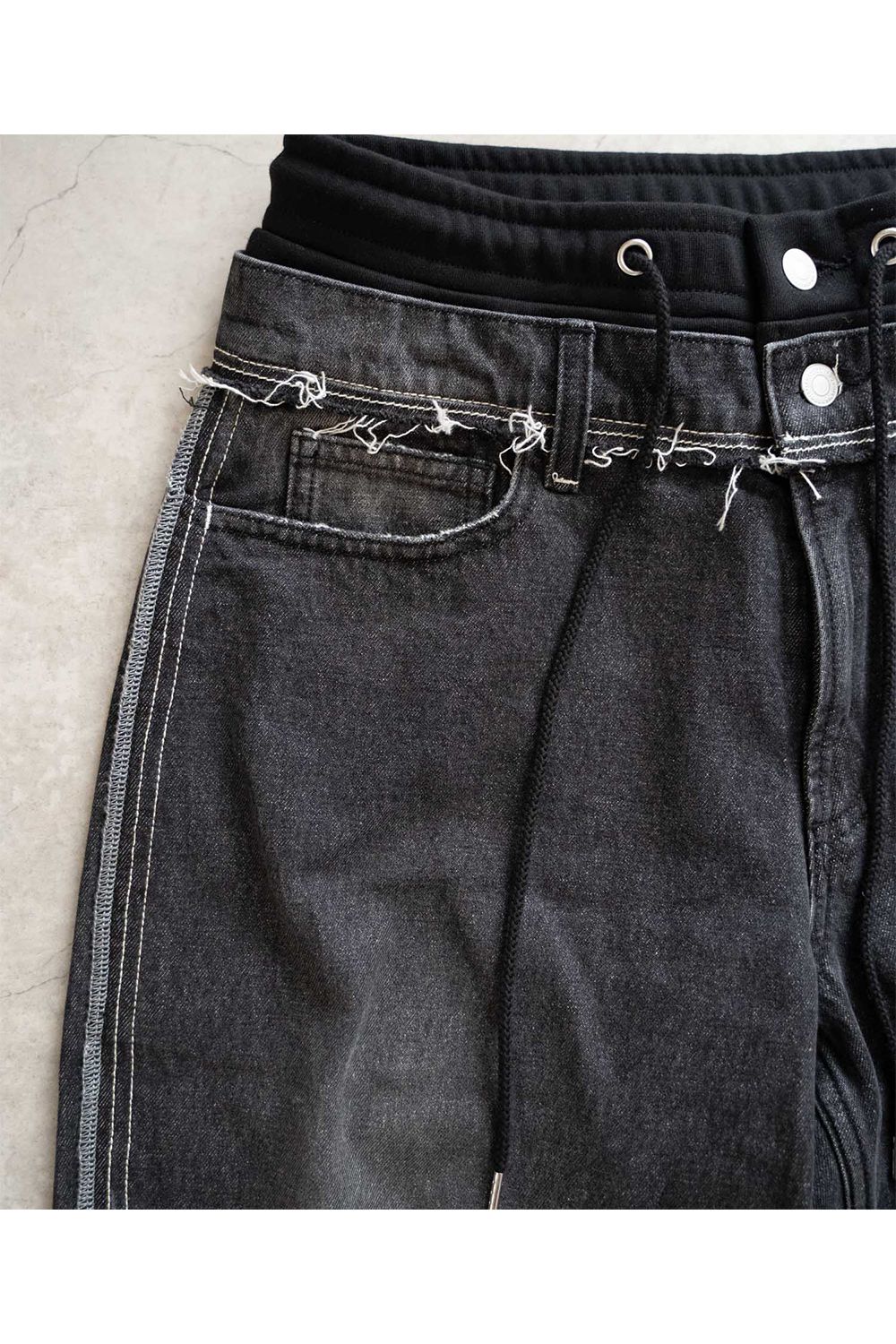 LAYERED BUGGY PANTS / レイヤードバギーパンツ