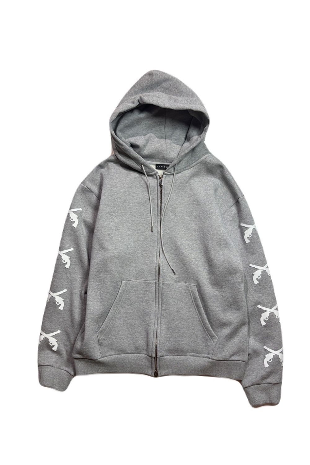 LEATHER PATCH HOODIE / レザー パッチ フーディ