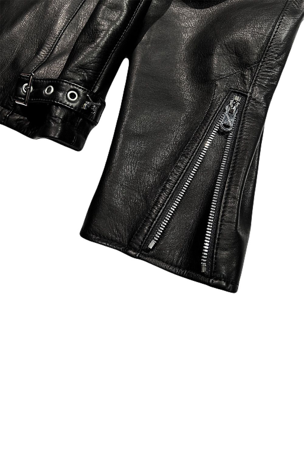 COW LEATHER JACKET / カウレザー ライダース ジャケット