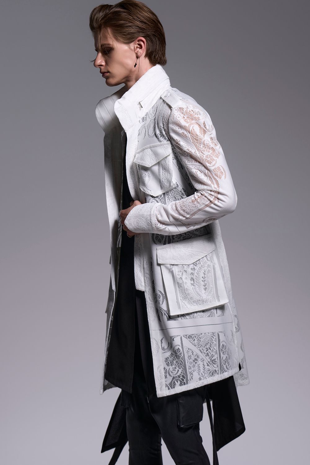 CROSS-Lace Flare M65 Jacket / クロスレース フレア M65 ジャケット