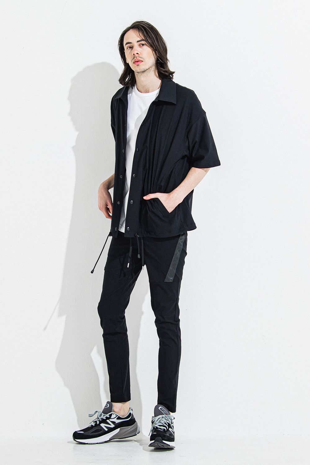 NYLON HALF COACH JACKET / ナイロン ハーフ コーチジャケット