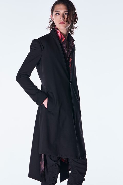 Mockrody No Collar Flare Jacket / モックロディ ノーカラー フレア ジャケット