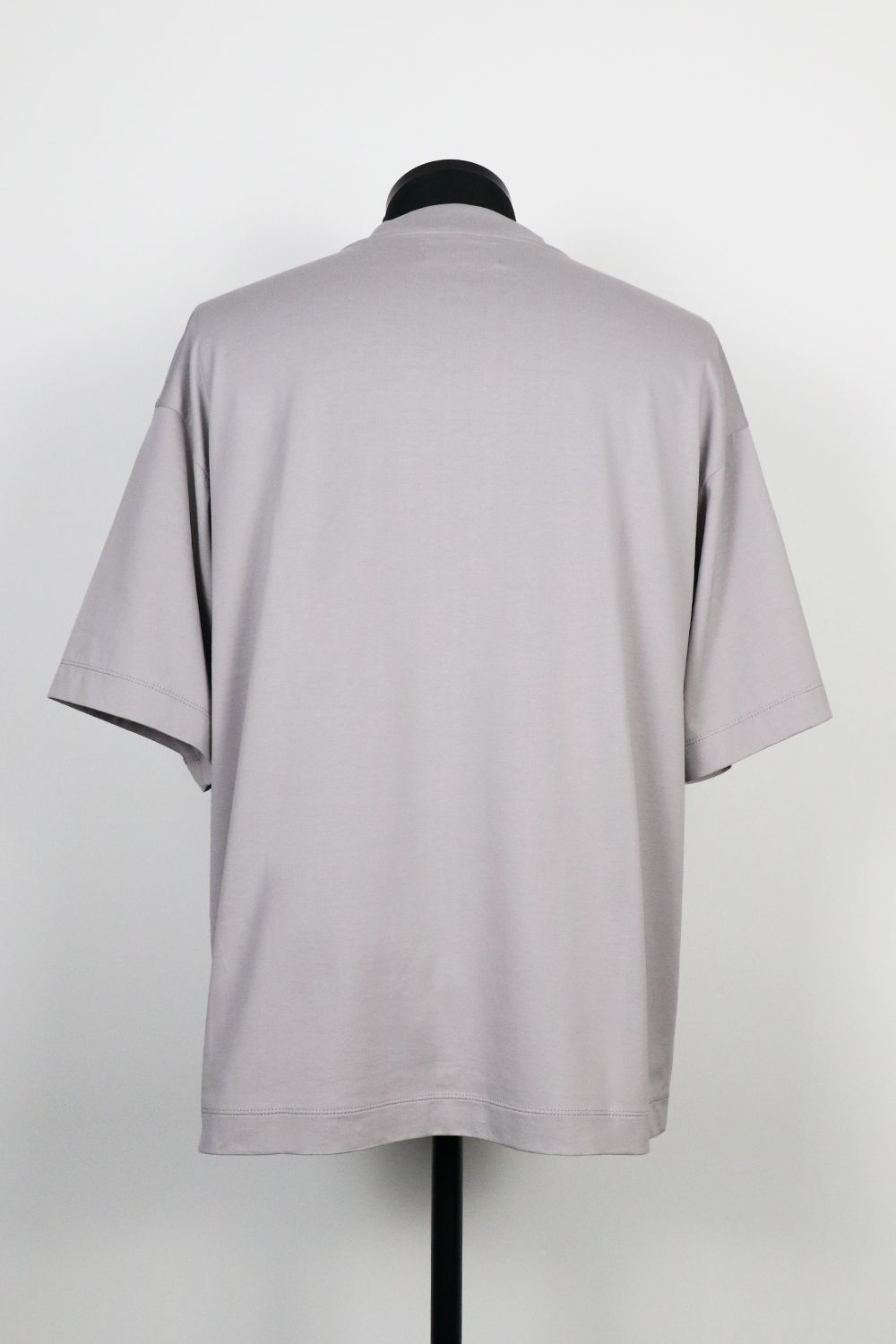 ORGANIC GIZA 80/2 KNIT COMFORT-FIT MOCK NECK Tee / オーガニック ギザコットン ニット コンフォートフィット モックネックTシャツ