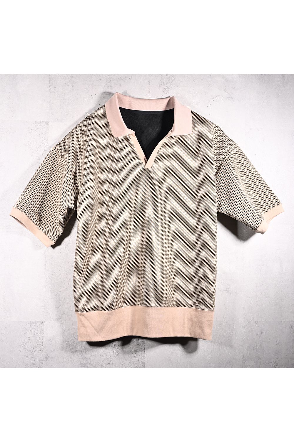 blisterpolo / オーバーサイズスキッパーポロ