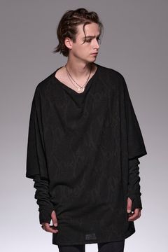 PythonJQD Jersey DolmanT / パイソンジャガードジャージ ドルマンTシャツ