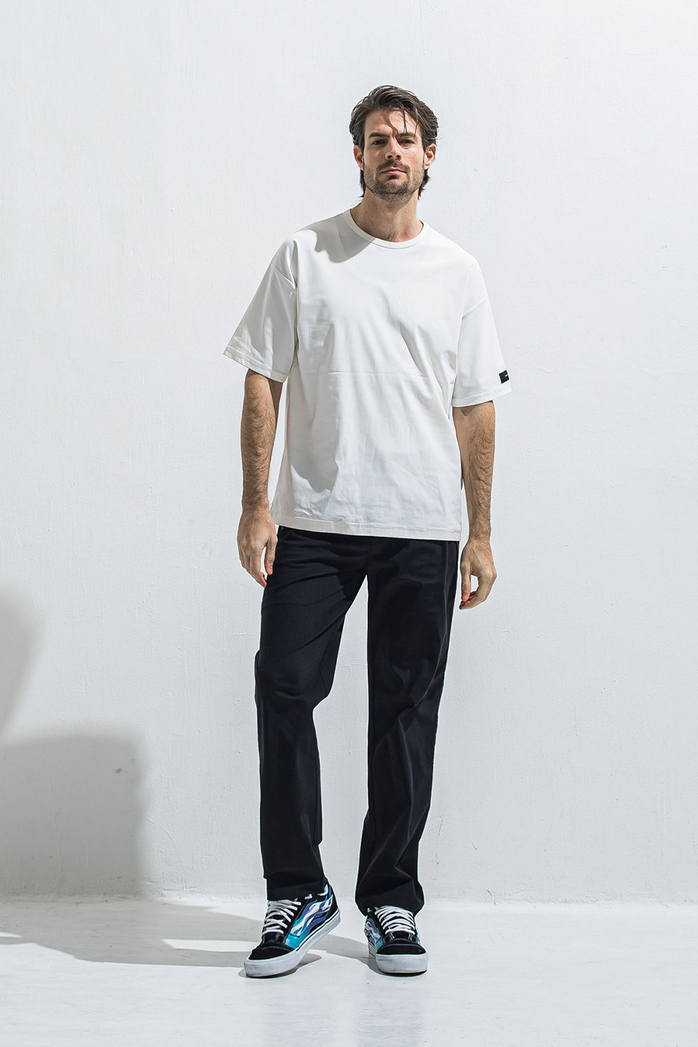 NYLON OVER TEE / ナイロン オーバーサイズ Tシャツ