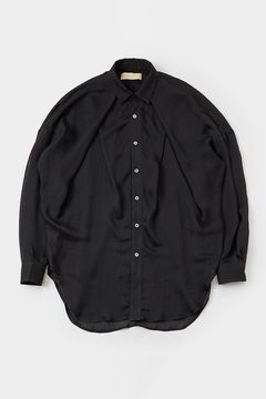 Cross tuck sheer shirt / クロス タック シアー シャツ