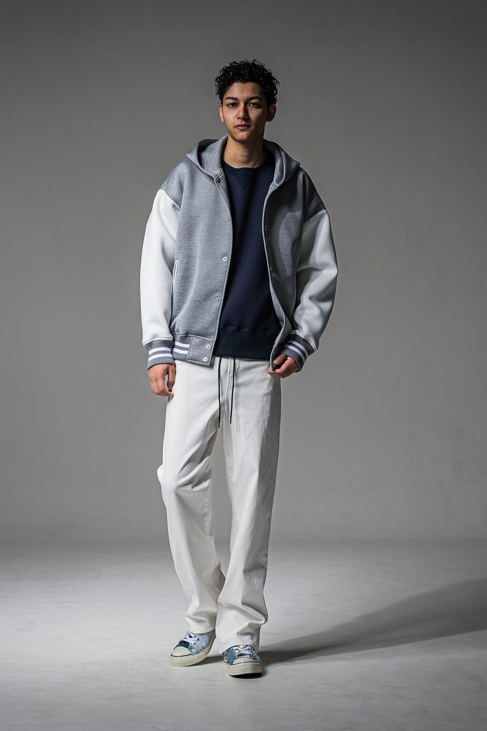HD VARSITY HOODIE / ヘビーダンボール バーシティーフーディー