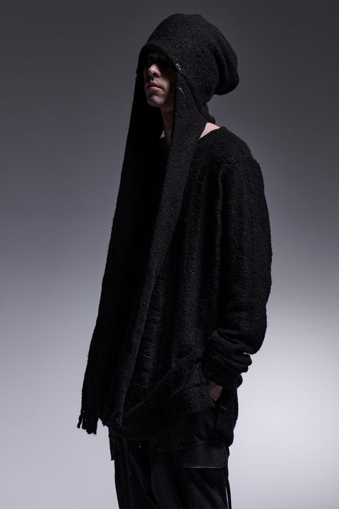 Border Stole Cap / ボーダー ストールキャップ