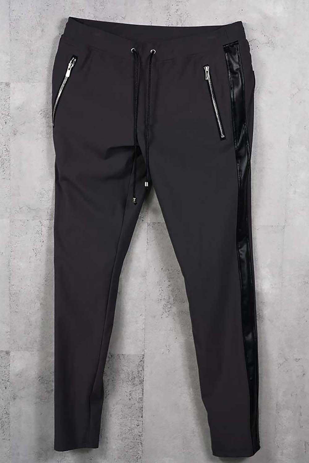 LEATHER LINE TRUCK PT / レザー ライン トラックパンツ
