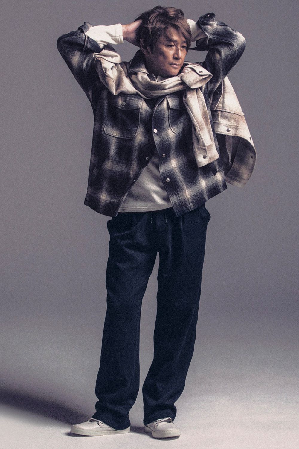 VELOURS FLEECE WIDE TUCK PANTS / ベロア フリース ワイド タックパンツ