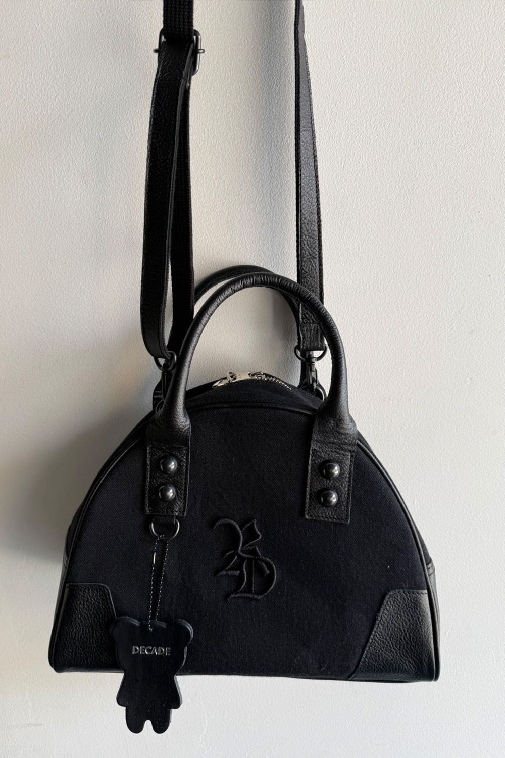 DENIM MINI BOSTON BAG / DECADE コラボ デニム ミニボストン バッグ