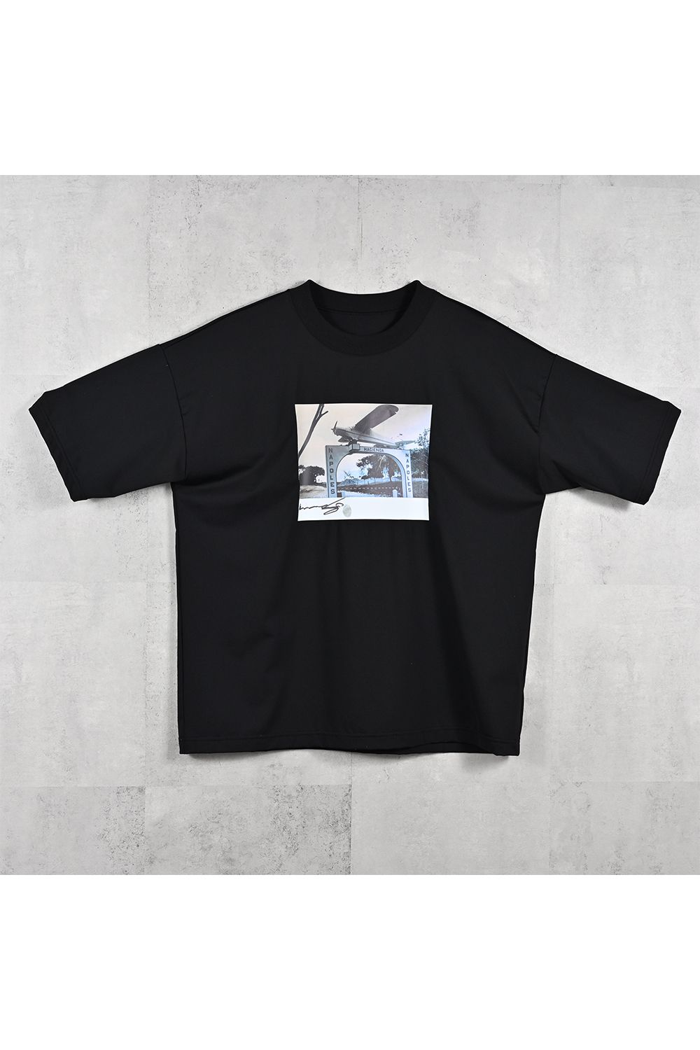 heli overnylon T / ナイロン オーバーサイズTシャツ