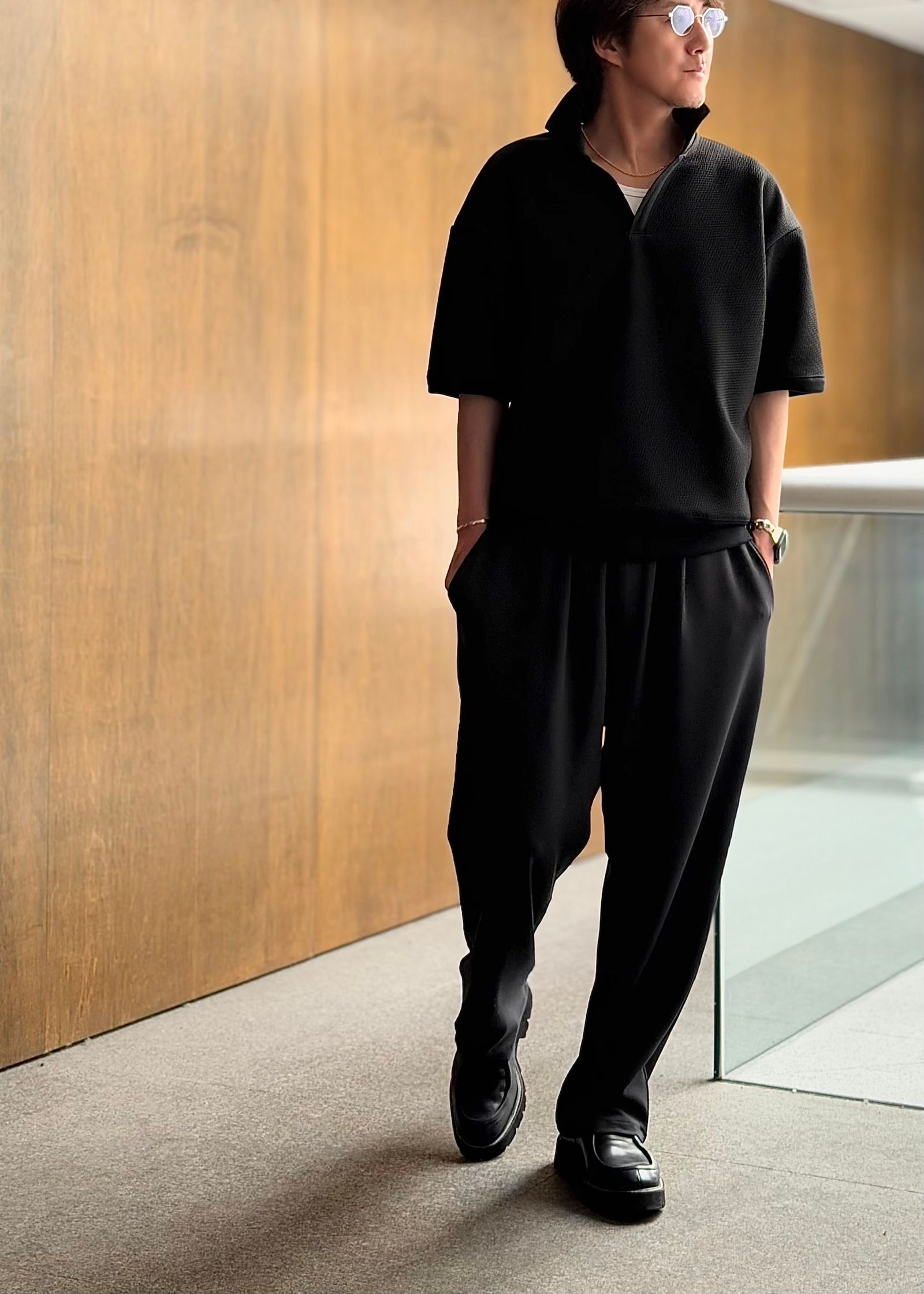 【DELAY】blisterpolo & Emilio DB WIDE PANTS