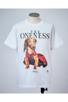 Organic Cotton T-Shirt / Super Givers × THE ONENESS  犬猫保護活動チャリティー Tシャツ