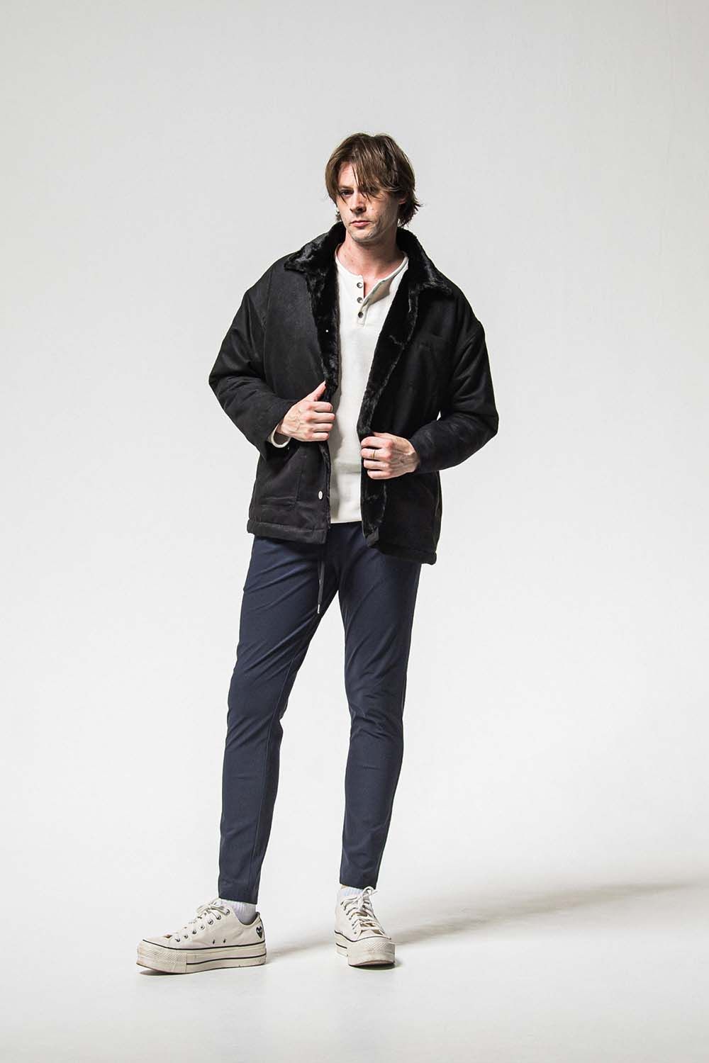 CHRIS EASY HEAT TUCK PANTS / クリス イージー ヒート タックパンツ