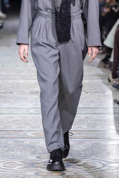 Double cross 4 tuck trousers / ダブル クロス 4タック トラウザーズ