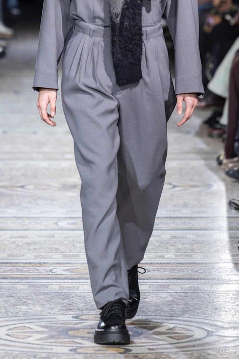 Double cross 4 tuck trousers / ダブル クロス 4タック トラウザーズ