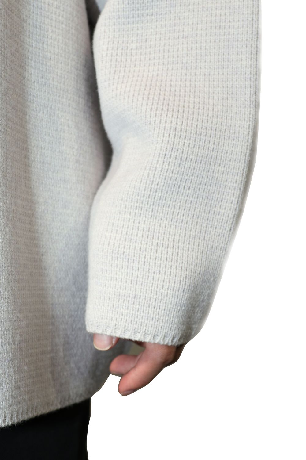 2TONE KNIT SWEAT