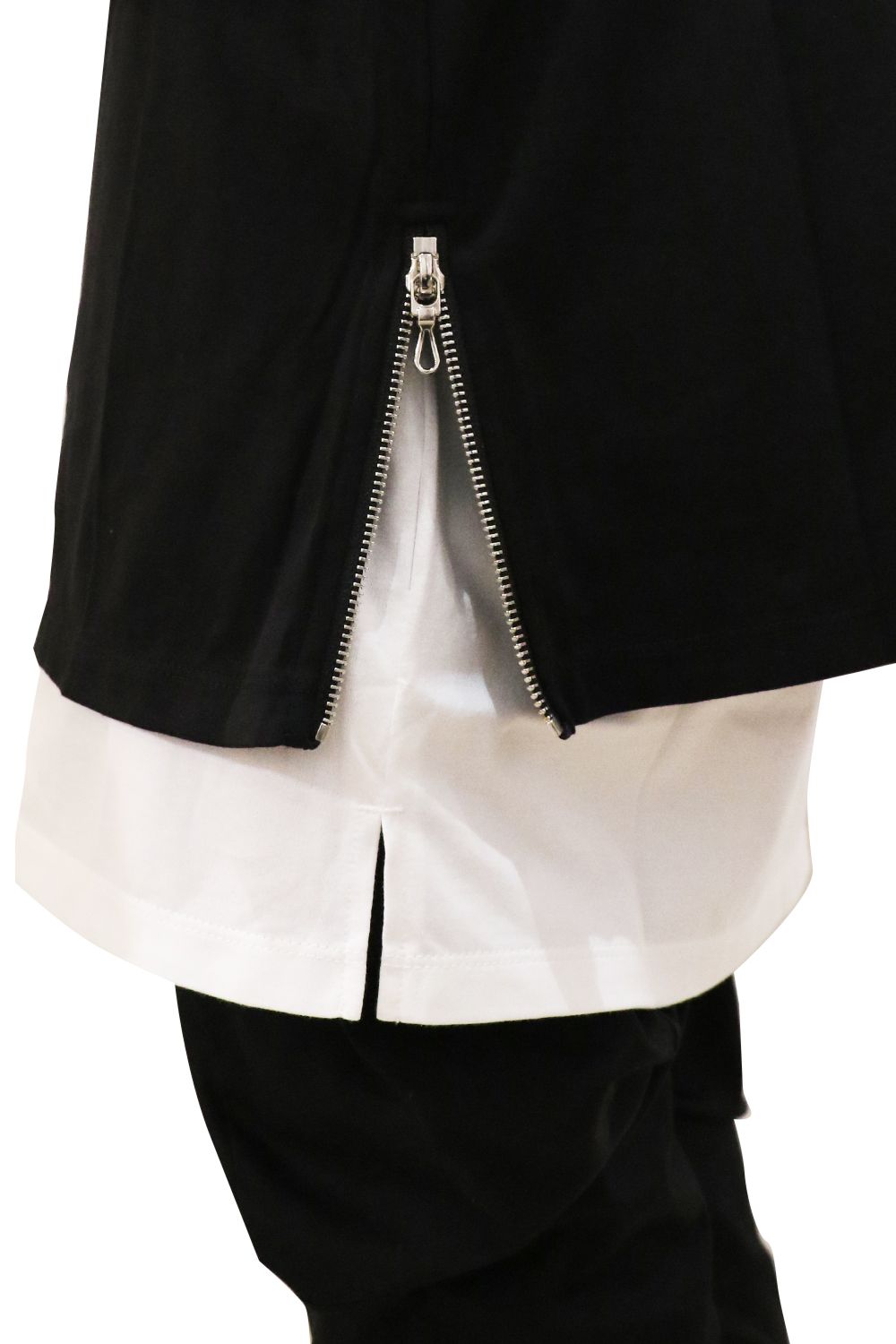 LOGO ZIP TEE × TANK TOP / ロゴジップ ティー × タンク トップ