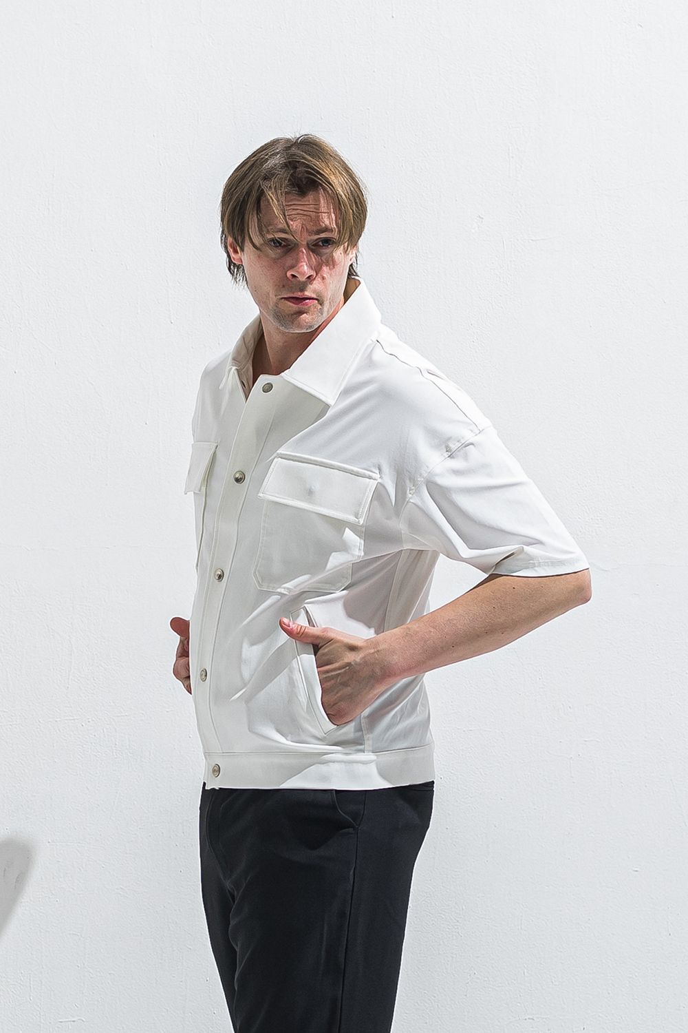 CPO HALE SHIRTS JK / CPO ハーフスリーブ シャツ ジャケット