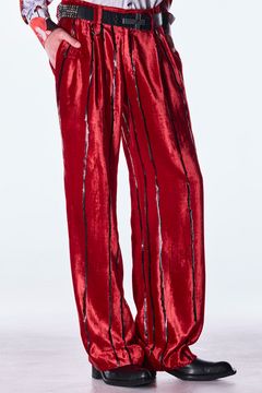 TOGE Velvet Wide Slacks / トゲ ベルベット ワイド スラックス