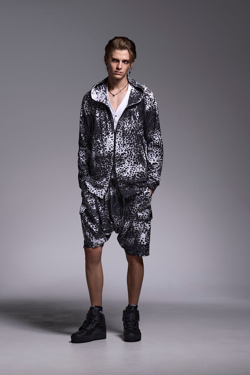 BEATENJIKU Henry Neck Tank Top / ベア天竺 ヘンリーネック タンクトップ